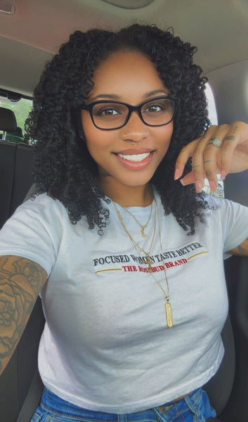 Focused Women Taste Better Cropped Tee